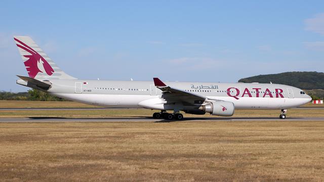 A7-AED:Airbus A330-300:Qatar Airways